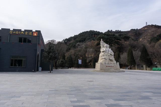 Empty square near Main gate