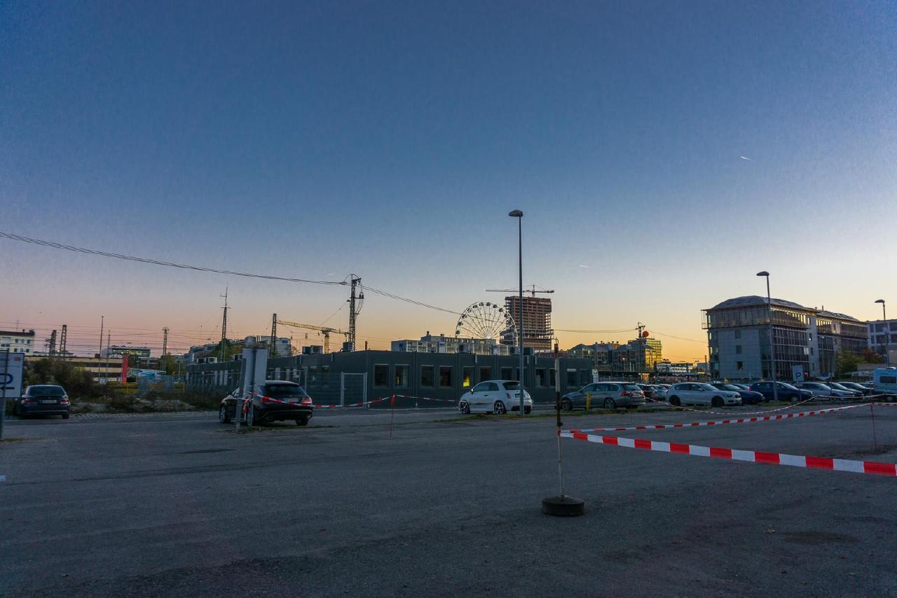 Панорама рядом с Ostbahnhof Панорама рядом с Ostbahnhof