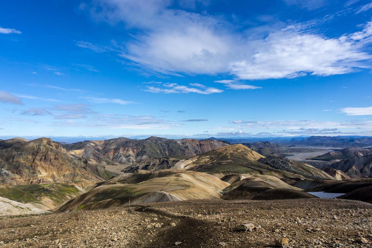 Трек в Landmannaugar / Landmannalaugar hike