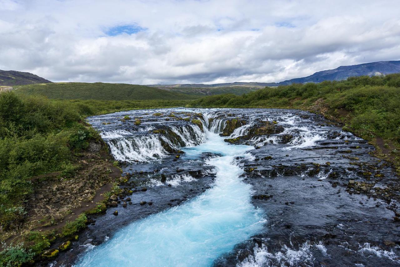 Великолепный Bruarfoss