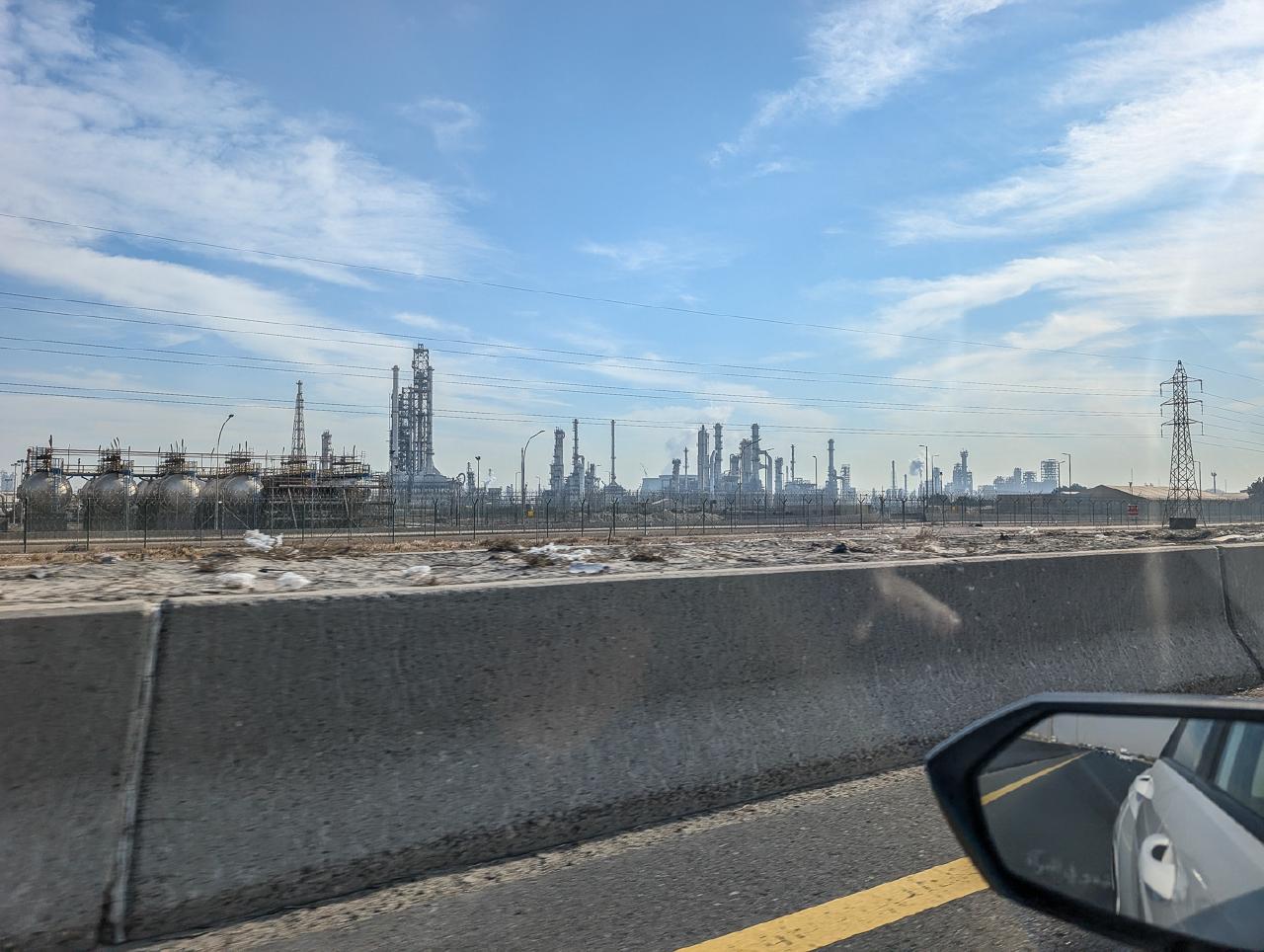 Large industrial structures