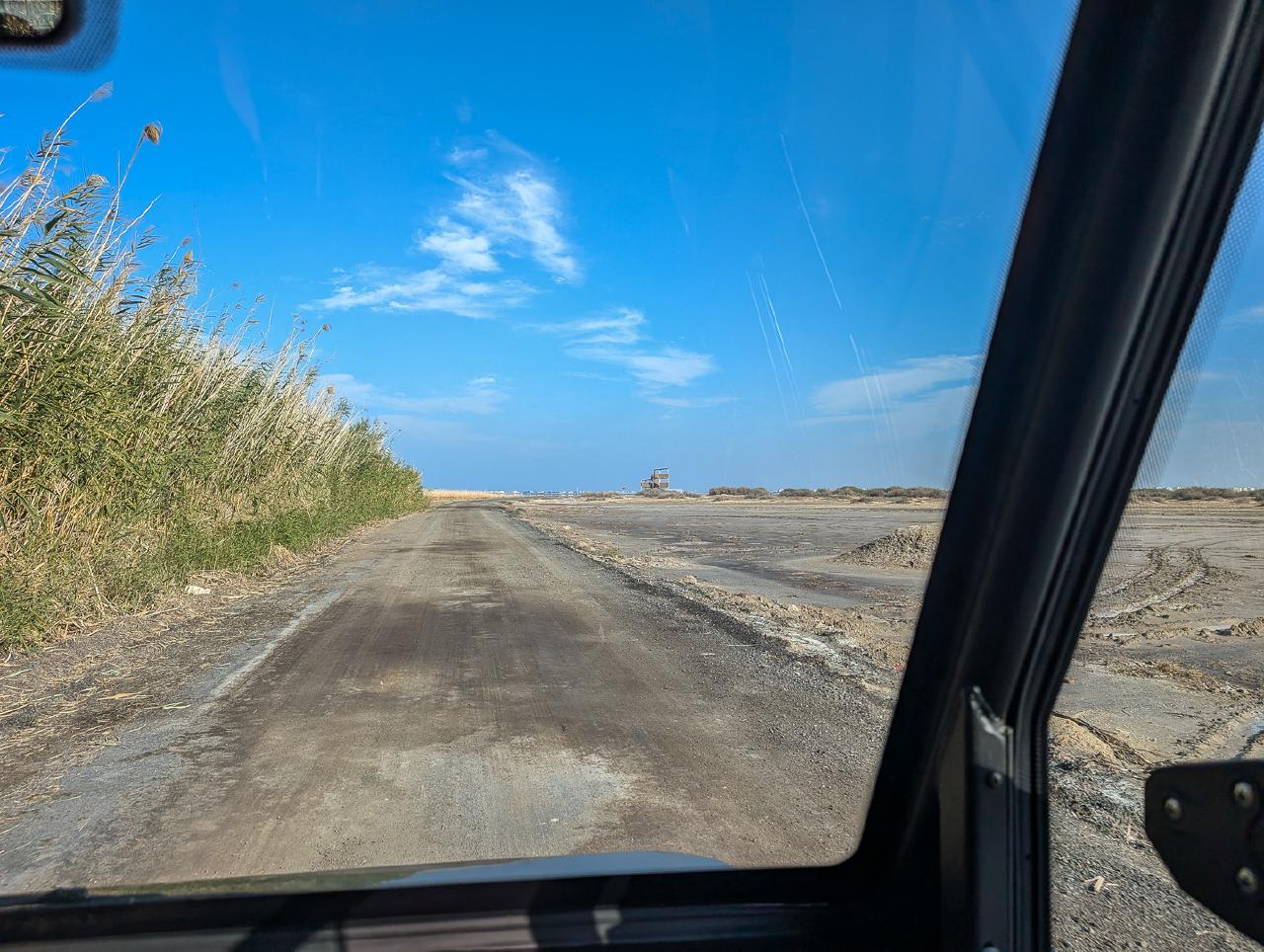 View from the car window