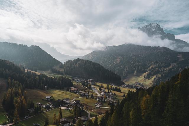 Осень в Доломитах / Autumn in Dolomites, Italy