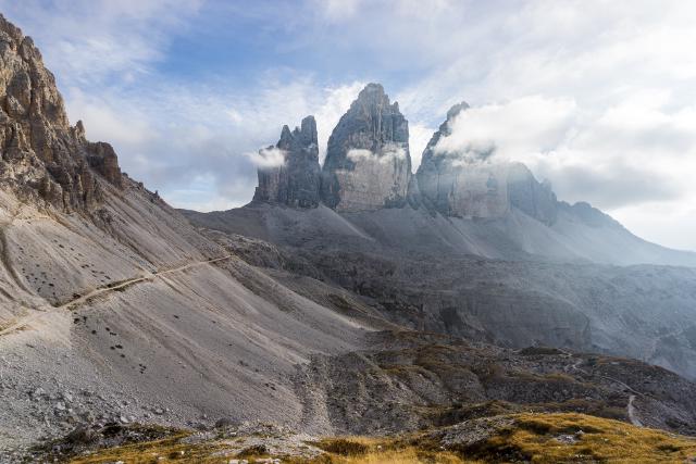 Тот самый открыточный вид / Postcard view to Dreizinnen, Italy