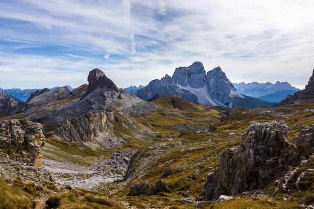 Просто горы) / Dolomites next to Lago Della Baste, Italy