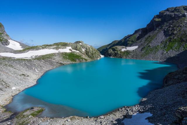 Бирюзовое озеро Wildsee / Wildsee, Switzerland