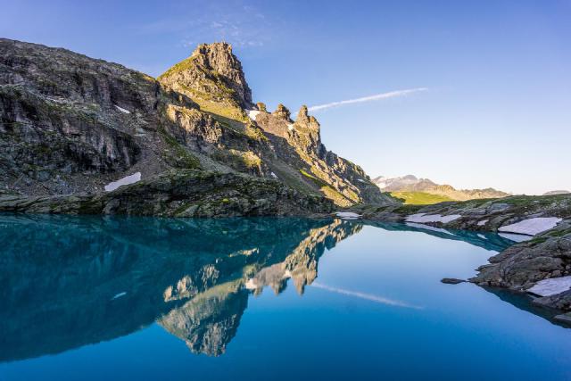 Рассвет на Schottensee / Early morning at Schottensee, Switzerland