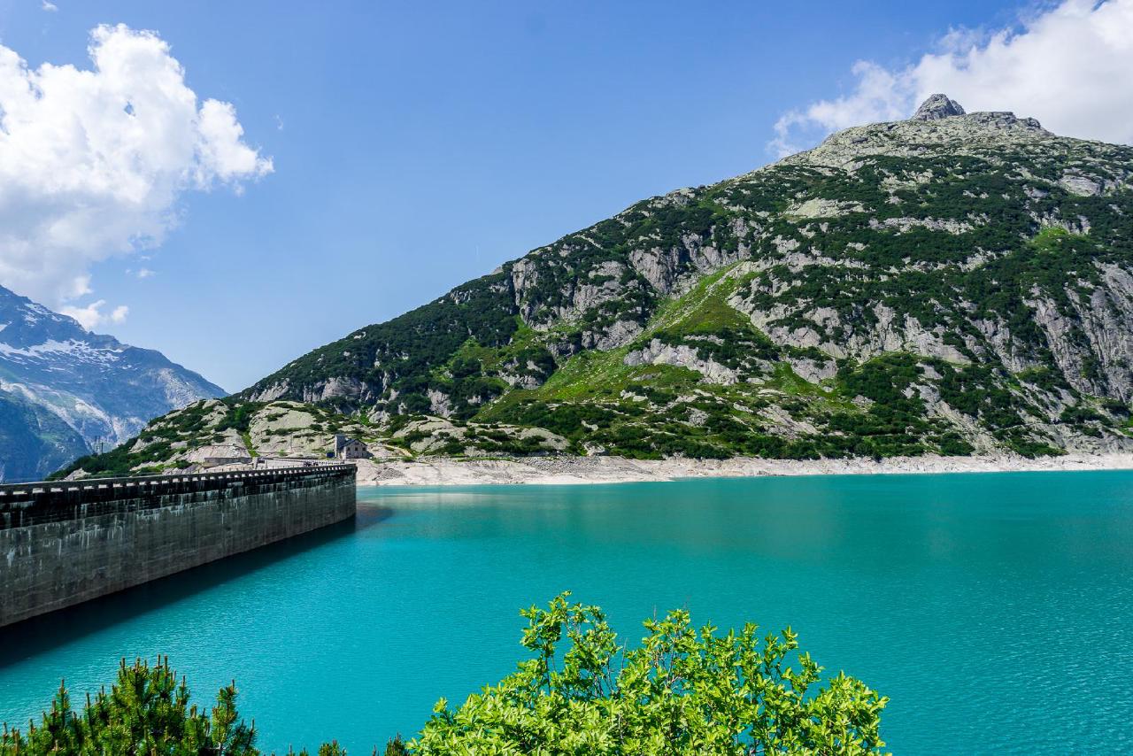 Lake and dam Lake and dam