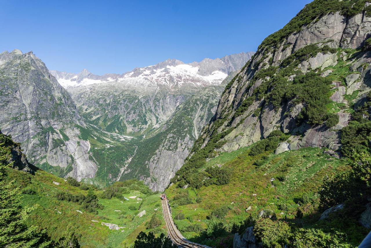 View of the funicular car