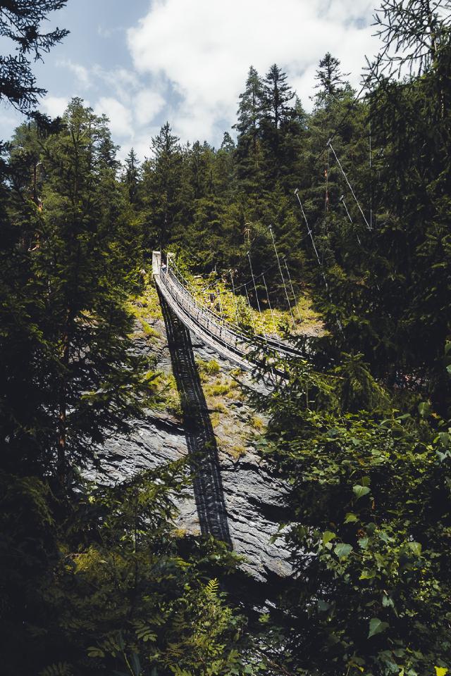 Мост Traversina Steig / Traversina Steig, Switzerland