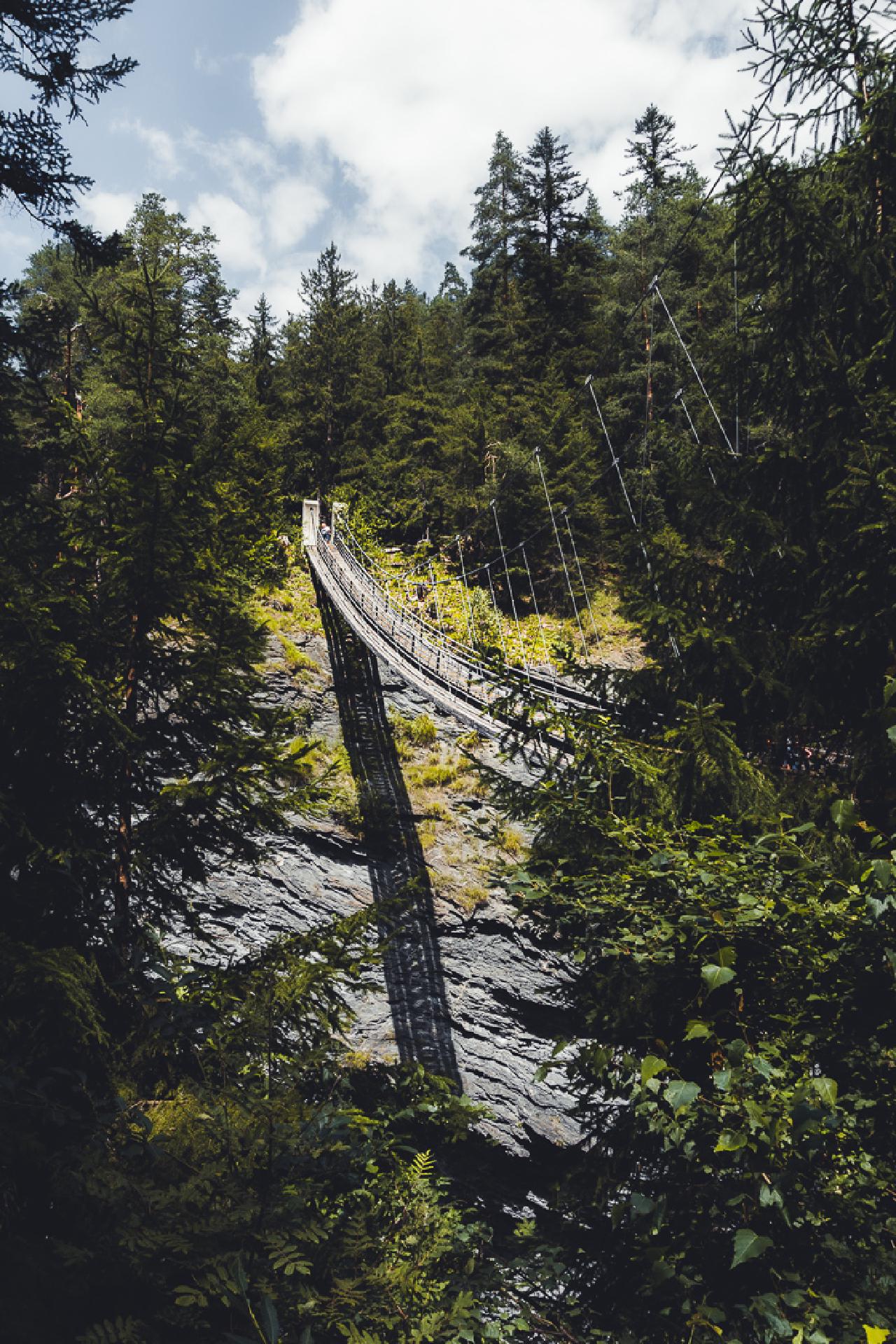 Traversina Steig bridge / Traversina Steig, Switzerland Traversina Steig bridge / Traversina Steig, Switzerland