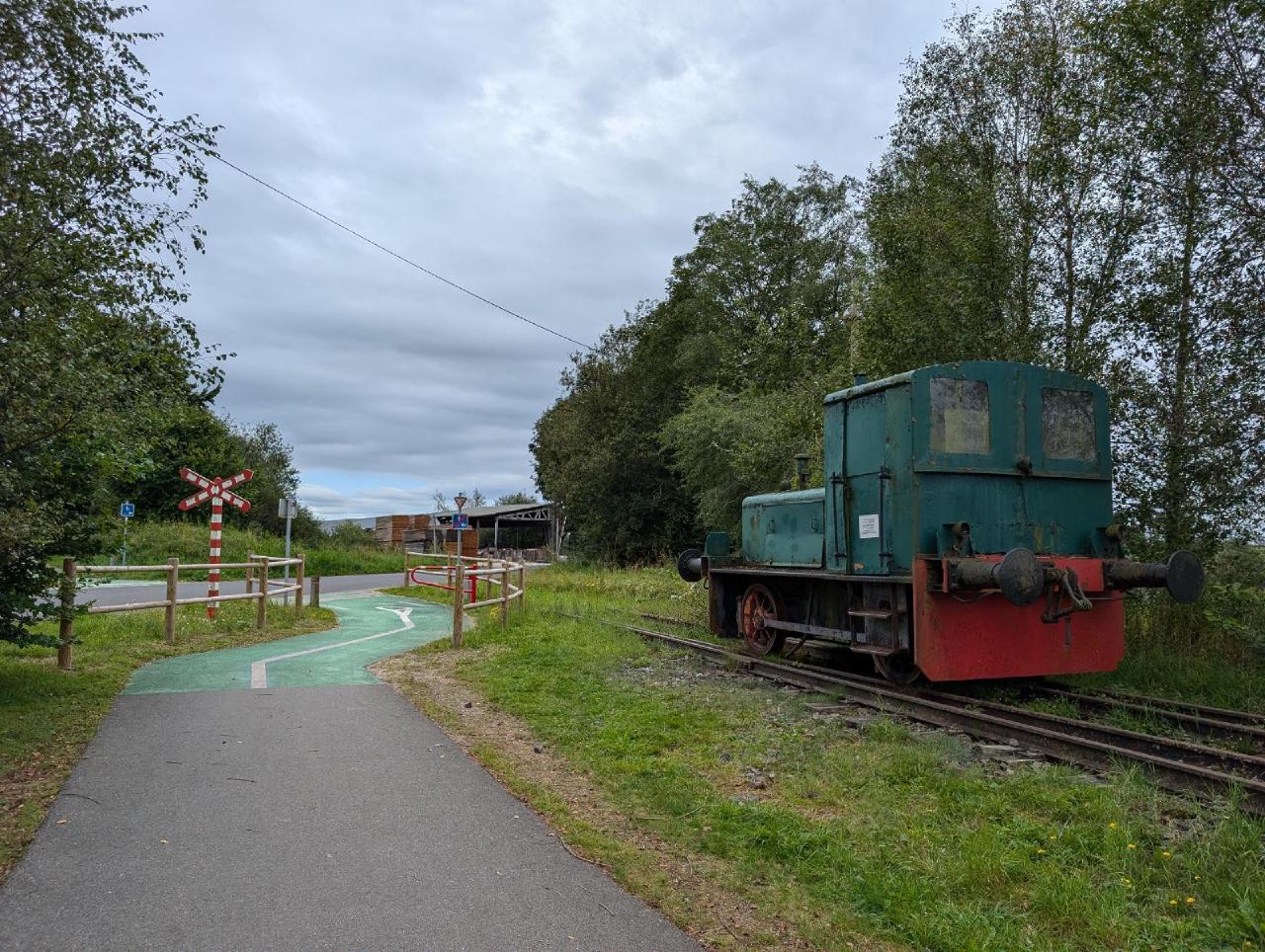 Abandoned railcar